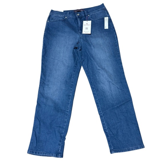 Gloria Vanderbilt Amanda Jeans Women’s 12 Short Stretch - Picture 1 of 10